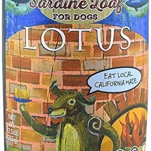 Lotus Grain-Free Loaf Sardine Canned Dog Food Canned Dog Food - 12.5 Oz - Case of 12