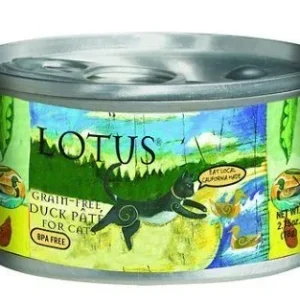 Lotus Pate Grain-Free Duck Canned Cat Food - 2.75 Oz - Case of 24