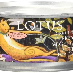 Lotus Pate Grain-Free Turkey Canned Cat Food - 5.3 Oz - Case of 24