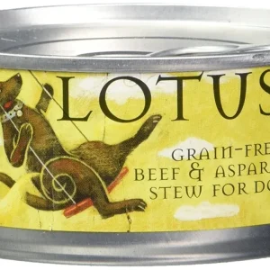 Lotus Stew Grain-Free Beef Asparagus Stew Canned Dog Food - 5.5 Oz - Case of 24