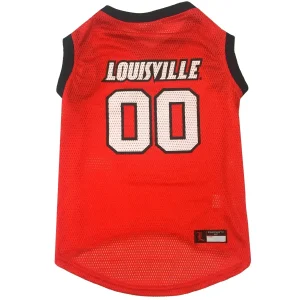 Louisville Cardinals Basketball Mesh Dog Jersey by Pets First