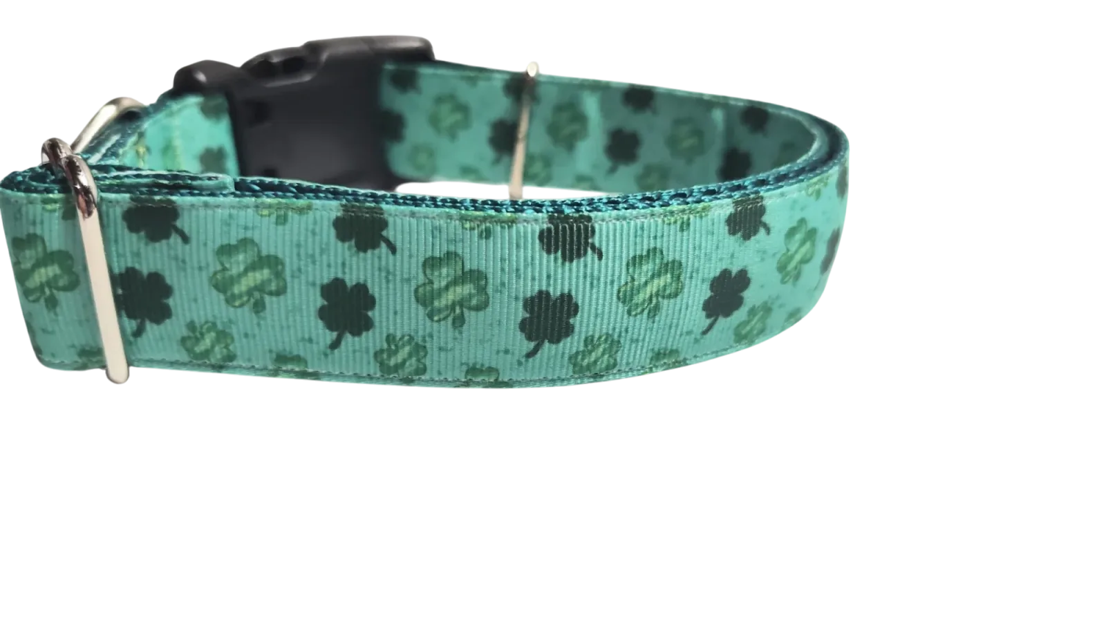 Lucky Clover Nylon Dog Collar
