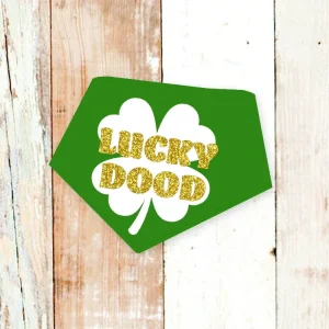 "Lucky Dood" Dog Bandana