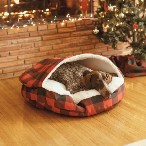 Luxury Cozy Cave® Dog Bed | Holiday Collection