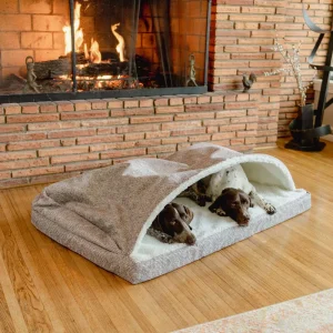 Luxury Cozy Cave&reg; Rectangle Dog Bed - Show Dog Collection
