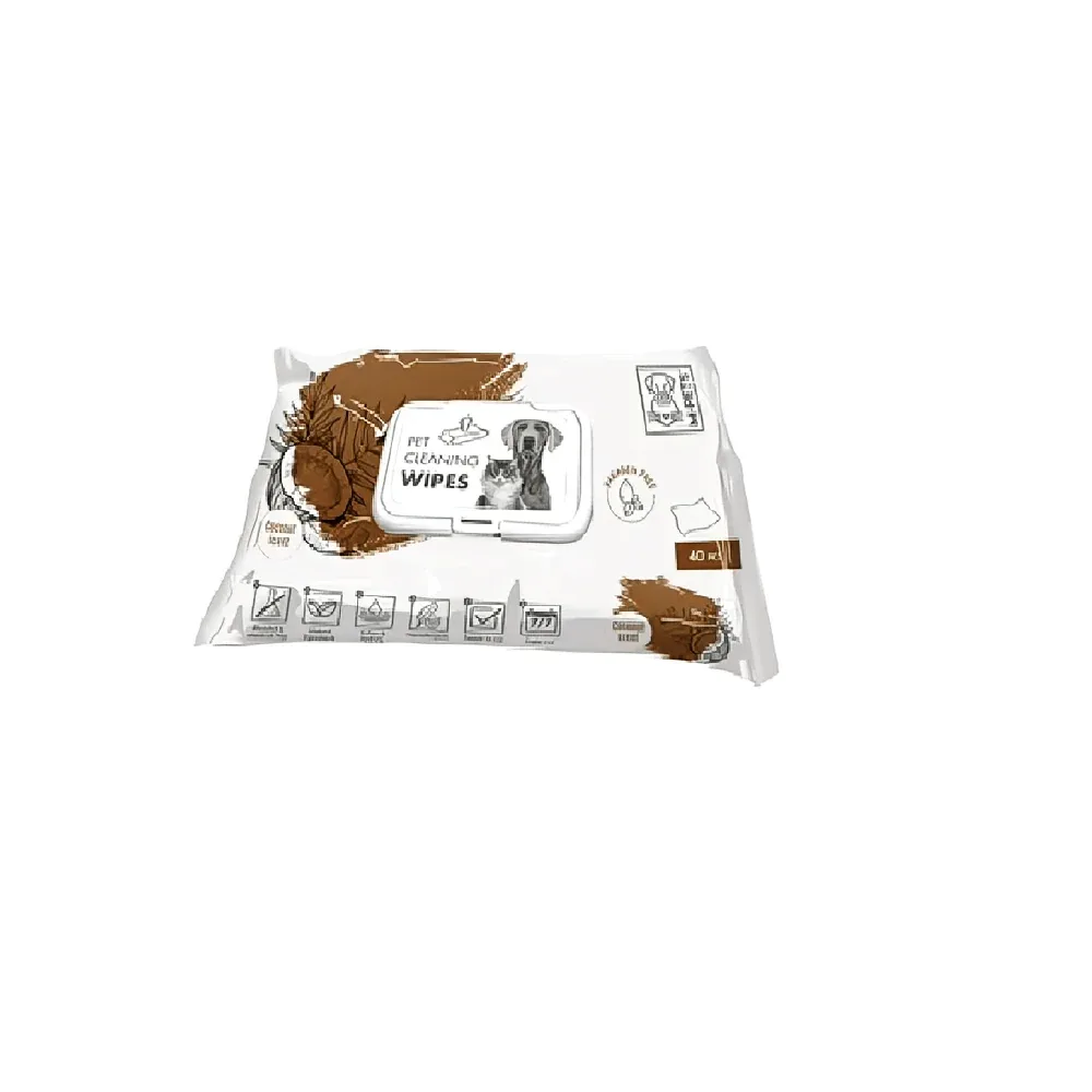 M Pets Cleaning Wipes for Dogs and Cats (Coconut Scented)