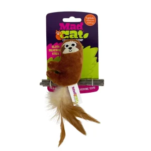 Mad Cat Sloth with Silvervine Cat Toy Small