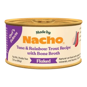 Made By Nacho Flaked Tuna & Rainbow Trout (3oz)