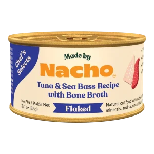Made By Nacho Flaked Tuna & Sea Bass (3oz)