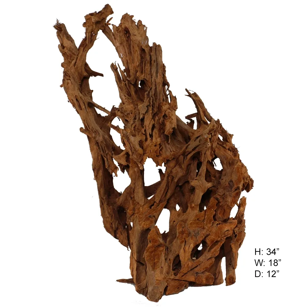 Malaysian Driftwood, Super WYSIWYG 34" x 18"