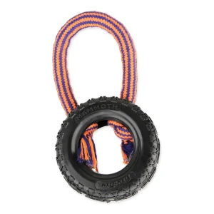 Mammoth Pet Products TireBiter Advanced w/Loop Rope Handle Dog Toy Medium, 5 in