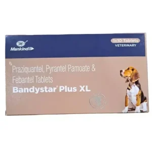 Mankind Bandystar Plus XL Deworming Tablets for Dogs