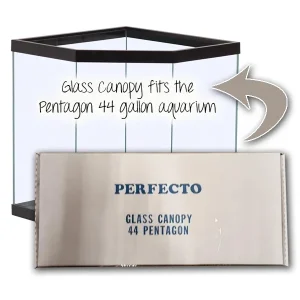 Marineland Perfecto Glass Aquarium Lid 44 Pentagon
