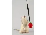 Marshall Pet Products Ferret Bungee Toy Platypus Pink - Image 2