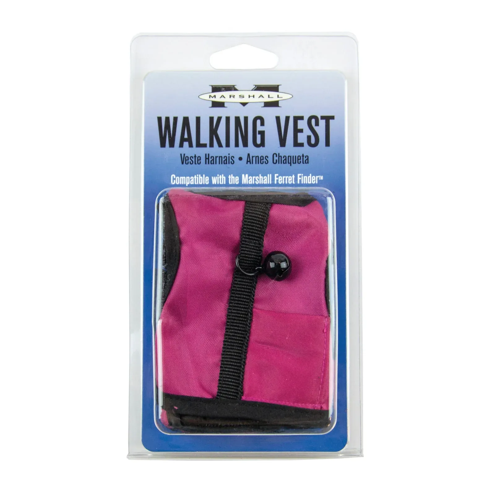 Marshall Pet Products Ferret Finder Walking Vest Maroon Medium