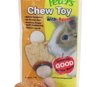 Marshall Pet Products Rabbit Chew Toy with Apple Wood