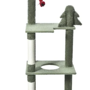 Max & Marlow 3 Level Cat Pine Tree 51 in