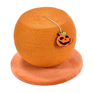 Max & Marlow Apple Novelty Cat Scratcher Pumpkin