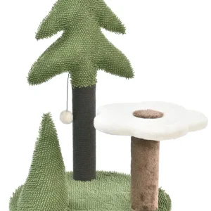 Max & Marlow Forest Pine and Flower Scratching Post 26 in