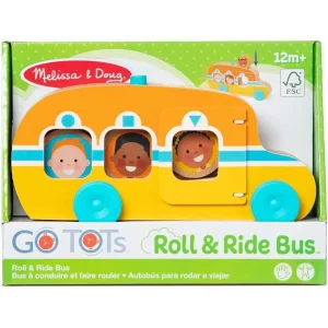 Melissa & Doug GO Tots Roll & Ride Bus
