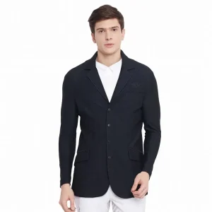 Men's Equestrian Show Coat - Breathable EquiVent Competition Jacket with Mesh Ventilation - TuffRider