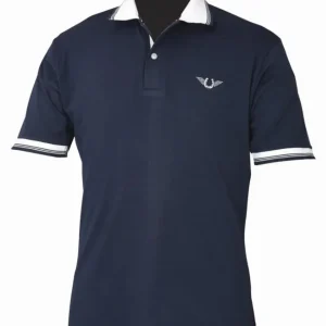 Men's Polo Shirt - TuffRider Mark Short Sleeve EquiCool Sport Polo with UV Protection