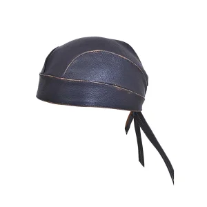 Mens Premium Leather Headwrap
