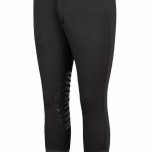 Men's Winter Riding Breeches - TuffRider Patrol Unifleece Insulated Breeches with Silicone Knee Patches