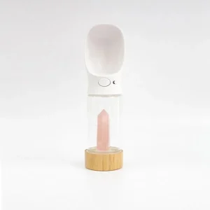 Merci Collective Urban Oasis Crystal-Infused Dog Water Bottle, 300 mL