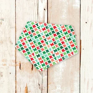 "Merry" Dog Bandana
