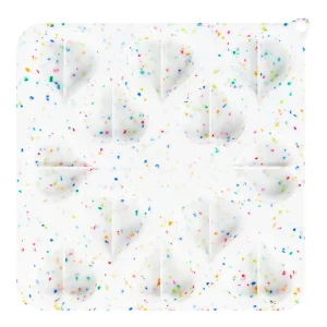 Messy Mutts Dog Treat Making Mold Heart Confetti