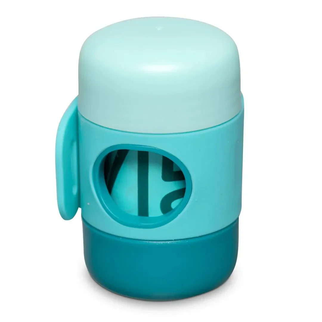 Messy Mutts Dog Waste Bag Holder With Strap Blue - Image 2