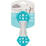 Messy Mutts Totally Dog Flex N Squeak Dog Toy Grey Teal - Image 2