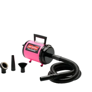 MetroVac Air Force Commander 2 Speed Dryer 1.7 HP, Pink
