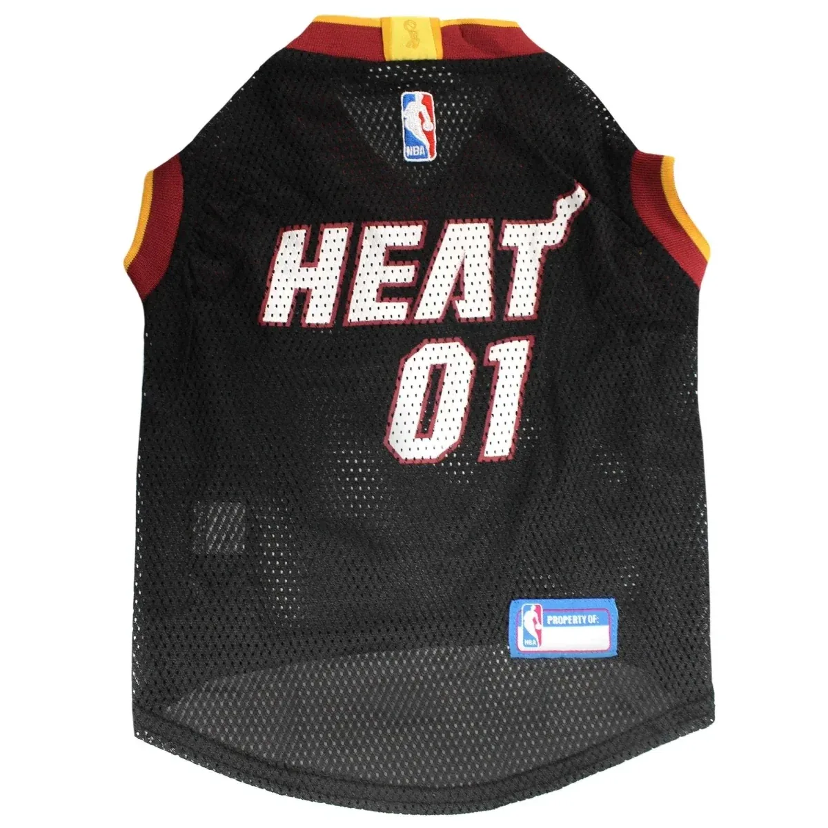 Miami Heat NBA Mesh Dog Jersey by Pets First