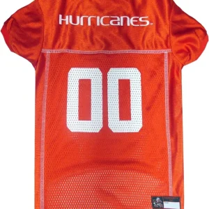 Miami Hurricanes Dog Jersey - Pets First NCAA Licensed Pet Jersey