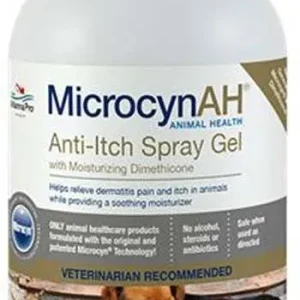 MicrocynAH Anti-Itch Spray Gel 8 oz