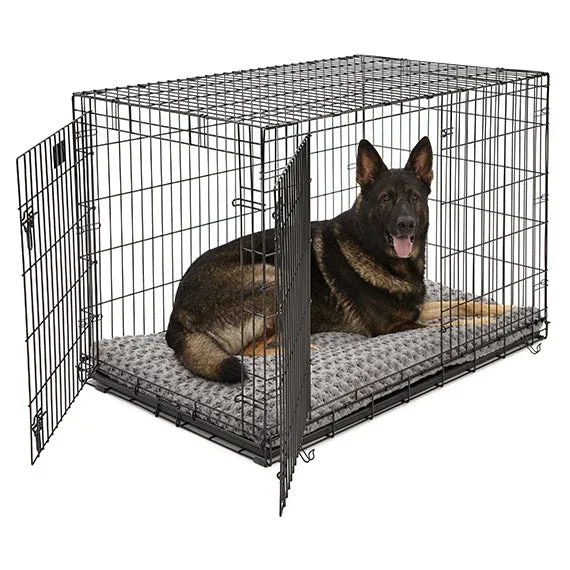 Midwest Ombre Swirl Pet Bed Gray 46x29 Fits 48"Crate - Image 2
