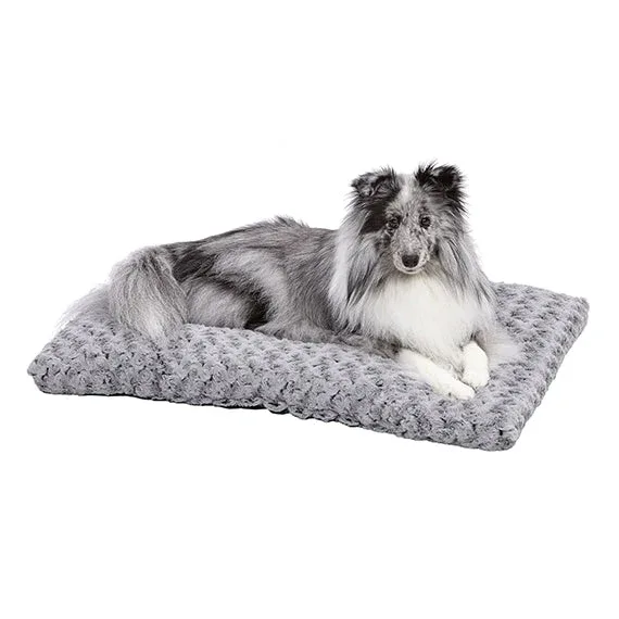 Midwest Ombre Swirl Pet Bed Tan 29x21 Fits 30"Crate - Image 2