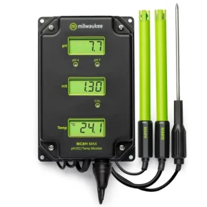 Milwaukee MC811US MAX pH/EC/Temp Monitor