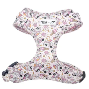 Mina + Pup - Ice Cream Dreams Adjustable Dog and Cat Harness