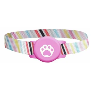 Mitag Anti Loss Device with Collar for Cats (Pink) | IOS
