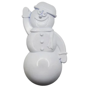 MKB Snowman Ultra Durable Nylon Dog Chew Toy for Aggressive Chewers