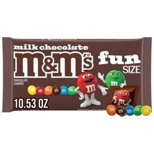 M&M's Milk Chocolate Fun Size Chocolate Candies 10.53 oz.