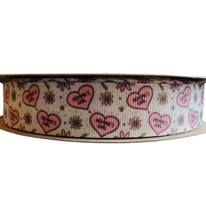 Momma's Girl Heart Nylon Dog Collar