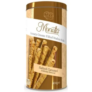 Monetta Wafer Rolls Salted Caramel 10.5 oz.