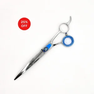 Monk Blue Curved Shear, 7.5 inch