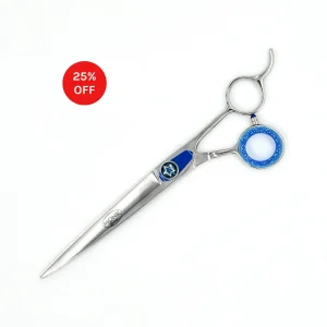 Monk Blue Straight Shear, 7.5 inch