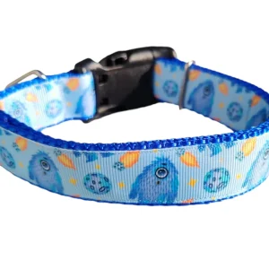 Monsters In Space Nylon Dog Collar