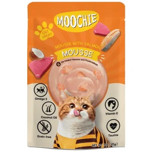 Moochie Mousse with Salmon Grain Free Cat Wet Food